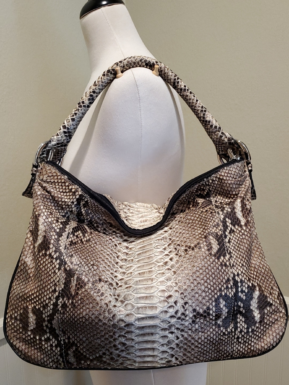 Real Python Shoulder Bag